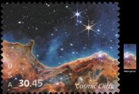 Scott 5828<br />$30.45 Express Mail: Cosmic Cliffs<br />Pane Single<br /><span class=quot;smallerquot;>(reference or stock image)</span>