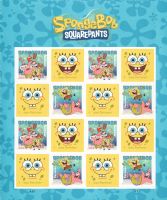 Scott 6028c<br />Forever SpongeBob SquarePants<br />Pane of 16<br /><span class=quot;smallerquot;>(reference or stock image)</span>
