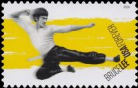 Scott 6055<br />Forever Bruce Lee<br />Pane Single<br /><span class=quot;smallerquot;>(reference or stock image)</span>