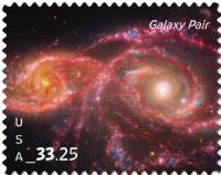 Scott 6057<br />$33.25 Express Mail: Galaxy Pair<br />Pane Single<br /><span class=quot;smallerquot;>(reference or stock image)</span>