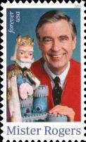 Scott 6097<br />Forever Encore Issue - Mister Rogers<br />Pane Single<br /><span class=quot;smallerquot;>(reference or stock image)</span>