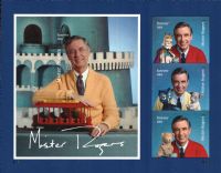 Scott 6098<br />Forever Encore Issue - Mister Rogers<br />Souvenir Sheet of 4<br /><span class=quot;smallerquot;>(reference or stock image)</span>
