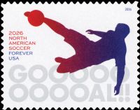 Scott 6105<br />Forever North American Soccer<br />Pane Single<br /><span class=quot;smallerquot;>(reference or stock image)</span>