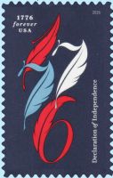 Scott 6114<br />Forever Declaration of Independence<br />Pane Single<br /><span class=quot;smallerquot;>(reference or stock image)</span>