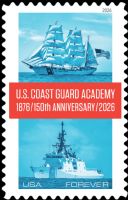 Scott 6117<br />Forever U.S. Coast Guard Academy<br />Pane Single<br /><span class=quot;smallerquot;>(reference or stock image)</span>