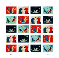 Scott 6049c<br />Forever Love - Doves<br />Pane of 20<br /><span class=quot;smallerquot;>(reference or stock image)</span>