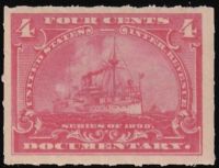 Scott R166<br />4c Battleship - Pale-rose<br /><span class=quot;smallerquot;>(reference or stock image)</span>