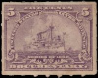 Scott R167<br />5c Battleship - Lilac<br /><span class=quot;smallerquot;>(reference or stock image)</span>