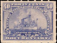 Scott R170<br />40c Battleship - Blue-lilac<br /><span class=quot;smallerquot;>(reference or stock image)</span>