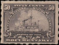 Scott R171<br />50c Battleship - Slate-violet<br /><span class=quot;smallerquot;>(reference or stock image)</span>