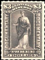 Scott R174<br />$3.00 Commerce - Documentary - Dark-brown<br /><span class=quot;smallerquot;>(reference or stock image)</span>
