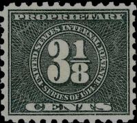 Scott RB39<br />3 1/8c Numeral - Inscribed quot;Series of 1914quot; - Black<br /><span class=quot;smallerquot;>(reference or stock image)</span>