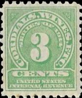 Scott RE6<br />3c Cordials, Wines, Etc. - Green<br /><span class=quot;smallerquot;>(reference or stock image)</span>