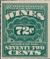 Scott RE47<br />72c Wines - Green<br /><span class=quot;smallerquot;>(reference or stock image)</span>