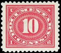 Scott R262<br />10c Numeral 10 - Carmine-rose<br /><span class=quot;smallerquot;>(reference or stock image)</span>