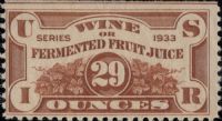 Scott REF8<br />29 oz Wine or Fermented Fruit Juice: Grape Vines - Brown<br /><span class=quot;smallerquot;>(reference or stock image)</span>