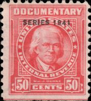 Scott R321<br />50c William John Duane - Carmine<br /><span class=quot;smallerquot;>(reference or stock image)</span>