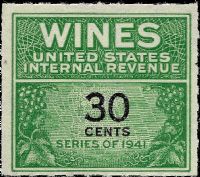 Scott RE133<br />30c Wines - Green & Black<br /><span class=quot;smallerquot;>(reference or stock image)</span>