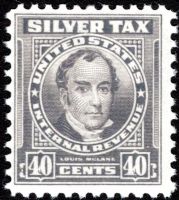 Scott RG117<br />40c Louis McLane -  Gray Overprint in Black quot; Series 1944quot;<br /><span class=quot;smallerquot;>(reference or stock image)</span>