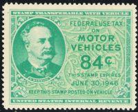 Scott RV40<br />84c Liberty Bell - Violet - Issue: May 1945<br /><span class=quot;smallerquot;>(reference or stock image)</span>