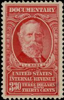 Scott R674<br />$3.30 Lyman Judson Gage - Carmine - W/O Overprint<br /><span class=quot;smallerquot;>(reference or stock image)</span>