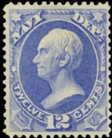 Scott O41<br />12c NAVY - Henry Clay - Ultramarine<br />Pane Single<br /><span class=quot;smallerquot;>(reference or stock image)</span>