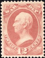 Scott O119<br />12c WAR - Henry Clay - Rose-red<br />Pane Single<br /><span class=quot;smallerquot;>(reference or stock image)</span>