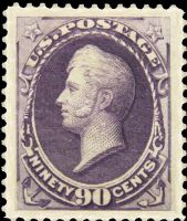 Scott 218<br />90c Oliver Hazard Perry - Purple<br />Pane-Single<br /><span class=quot;smallerquot;>(reference or stock image)</span>