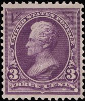 Scott 253<br />3c Andrew Jackson - Purple<br />Pane Single<br /><span class=quot;smallerquot;>(reference or stock image)</span>