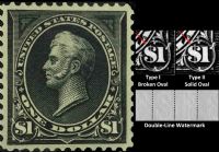 Scott 276<br />$1.00 Oliver Hazard Perry - Black - Type I<br />Pane Single<br /><span class=quot;smallerquot;>(reference or stock image)</span>