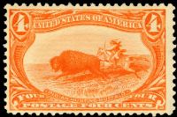 Scott 287<br />4c Indian Hunting Buffalo<br />Pane Single<br /><span class=quot;smallerquot;>(reference or stock image)</span>