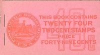 Scott BK45<br />49c | 2c George Washington<br />Booklet<br /><span class=quot;smallerquot;>(reference or stock image)</span>