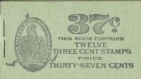 Scott BK62<br />37c | 3c George Washington - Type II<br />Booklet<br /><span class=quot;smallerquot;>(reference or stock image)</span>