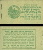 Scott BK75<br />25c | 1c Benjamin Franklin<br />Booklet<br /><span class=quot;smallerquot;>(reference or stock image)</span>