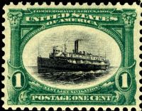 Scott 294<br />1c SS City of Alpena<br />Pane Single<br /><span class=quot;smallerquot;>(reference or stock image)</span>