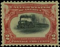 Scott 295<br />2c Empire State Express<br />Pane Single<br /><span class=quot;smallerquot;>(reference or stock image)</span>
