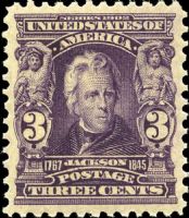 Scott 302<br />3c Andrew Jackson<br />Pane Single<br /><span class=quot;smallerquot;>(reference or stock image)</span>