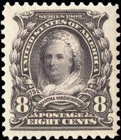 Scott 306<br />8c Martha Washington<br />Pane Single<br /><span class=quot;smallerquot;>(reference or stock image)</span>