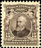 Scott 308<br />13c Benjamin Harrison<br />Pane Single<br /><span class=quot;smallerquot;>(reference or stock image)</span>