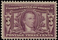 Scott 325<br />3c James Monroe<br />Pane Single<br /><span class=quot;smallerquot;>(reference or stock image)</span>
