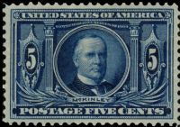 Scott 326<br />5c William McKinley<br />Pane Single<br /><span class=quot;smallerquot;>(reference or stock image)</span>