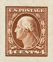 Scott 346<br />4c George Washington<br />Pane Single<br /><span class=quot;smallerquot;>(reference or stock image)</span>