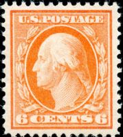 Scott 379<br />6c George Washington<br />Pane Single<br /><span class=quot;smallerquot;>(reference or stock image)</span>