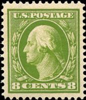 Scott 380<br />8c George Washington<br />Pane Single<br /><span class=quot;smallerquot;>(reference or stock image)</span>