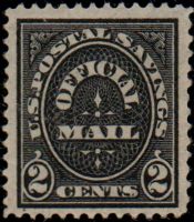 Scott O121<br />2c POSTAL SAVINGS<br />Pane Single<br /><span class=quot;smallerquot;>(reference or stock image)</span>