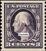 Scott 389<br />3c George Washington (Coil)<br />Coil Single<br /><span class=quot;smallerquot;>(reference or stock image)</span>