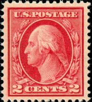 Scott 406<br />2c George Washington - Type I (Pane / VB)<br />Pane Single<br /><span class=quot;smallerquot;>(reference or stock image)</span>