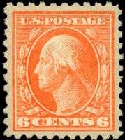 Scott 429<br />6c George Washington<br />Pane Single<br /><span class=quot;smallerquot;>(reference or stock image)</span>