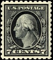 Scott 430<br />7c George Washington<br />Pane Single<br /><span class=quot;smallerquot;>(reference or stock image)</span>