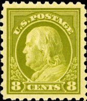 Scott 431<br />8c Benjamin Franklin<br />Pane Single<br /><span class=quot;smallerquot;>(reference or stock image)</span>